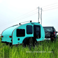 Family camping mini trailer small teardrop camper
